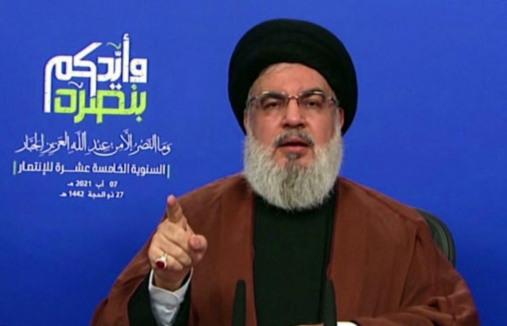 نصر الله: أي قصف سنرد عليه بالشكل المناسب ولا نريد خلق معادلة جديدة مع إسرائيل