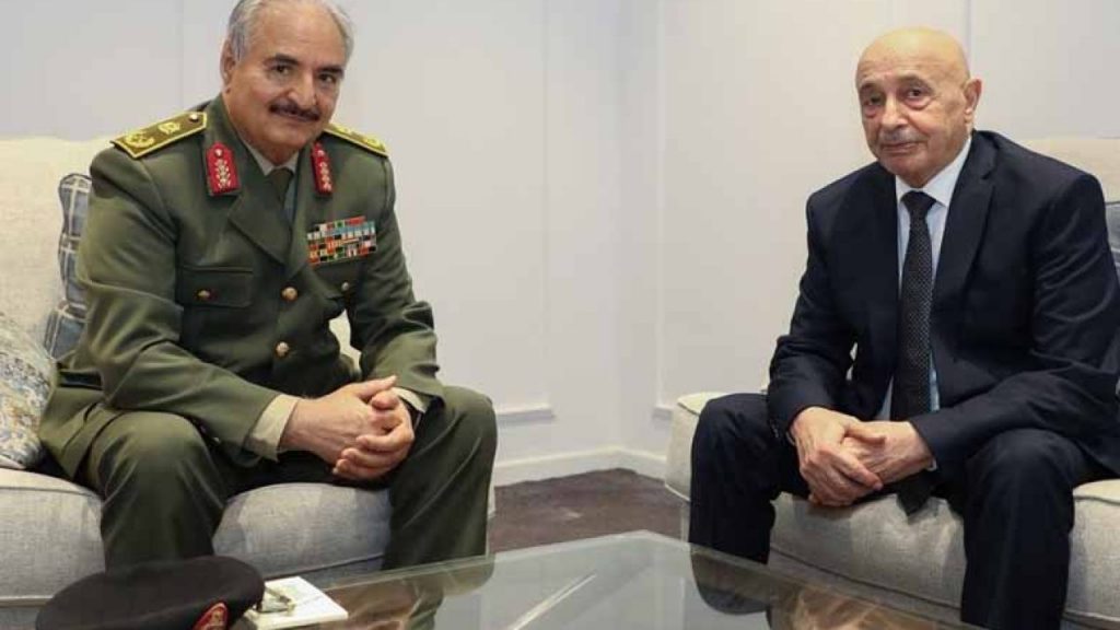 الانتخابات الليبية: مشاورات بين صالح وحفتر لانسحاب أحدهما