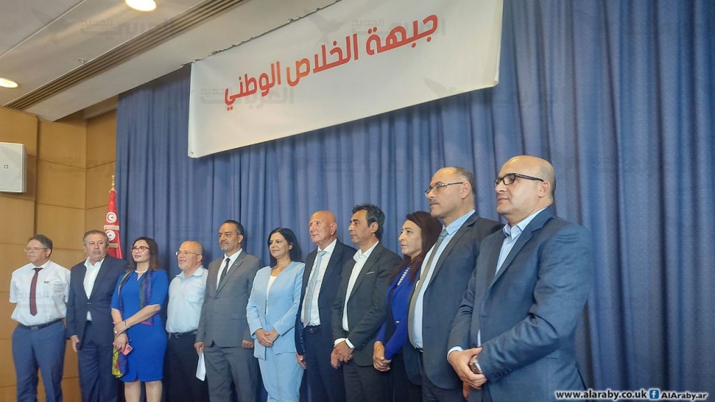 تونس.. جبهة الخلاص الوطني تتعهد بإسقاط “انقلاب” قيس سعيد والاتحاد العام للشغل ينفذ إضرابا عاما في 16 يونيو