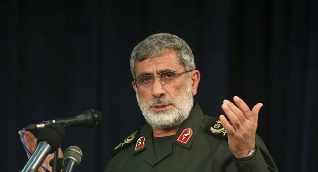 قائد “فيلق القدس” الإيراني يزور اللاذقية وحلب بحجة تفقد متضرري الزلزال