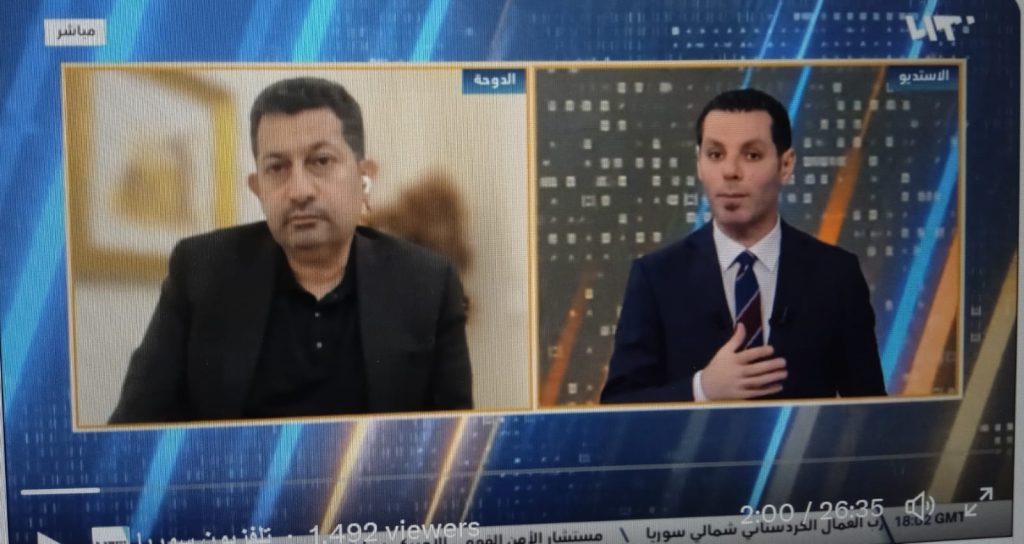 مشاركتي في برنامج ماتبقى عن زيارة بشار للإمارات