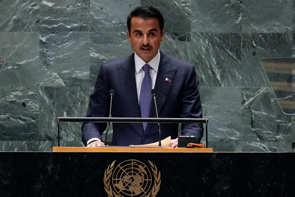 أمير قطر: عدم التدخل لوقف العدوان الإسرائيلي على غزة فضيحة كبرى