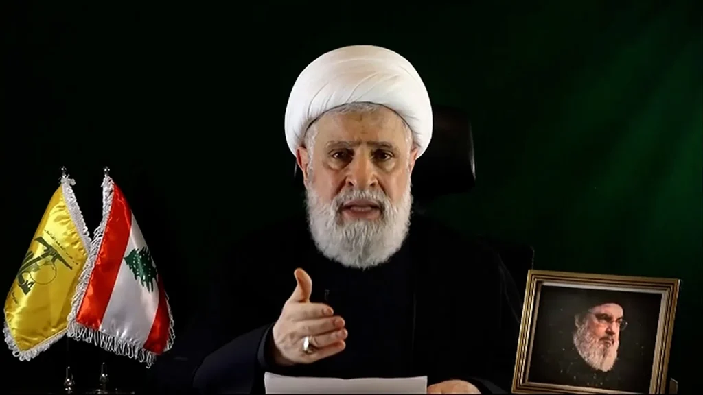يشكل خطاب الشيخ نعيم قاسم بداية تراجع ومراجعة لموقفه من سورية