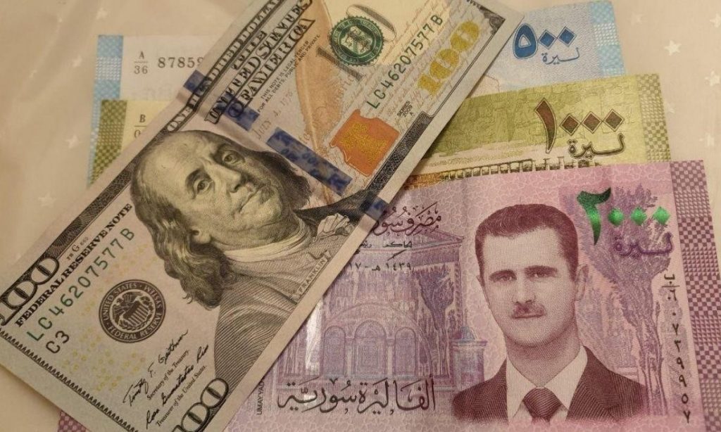 استقرار سعر صرف الليرة السورية مقابل الدولار اليوم الاثنين