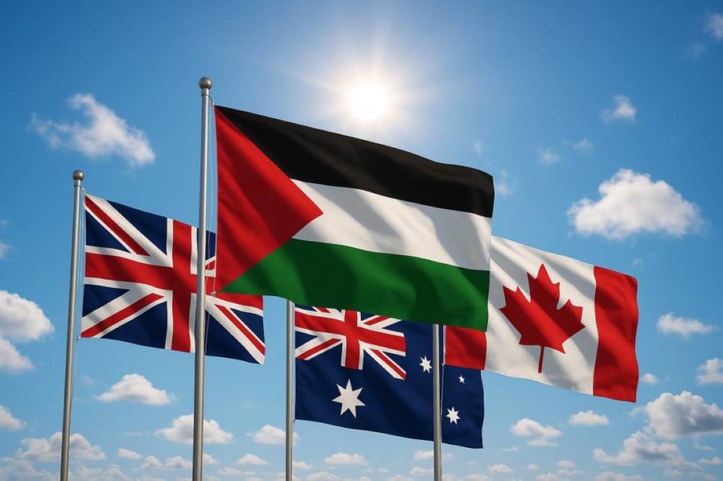 بريطانيا وأستراليا وكندا تعترف بدولة فلسطين ونتنياهو: الخطوة تهدد وجود إسرائيل